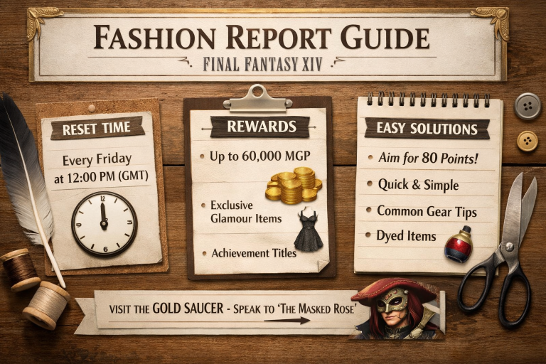 fashion report ff14