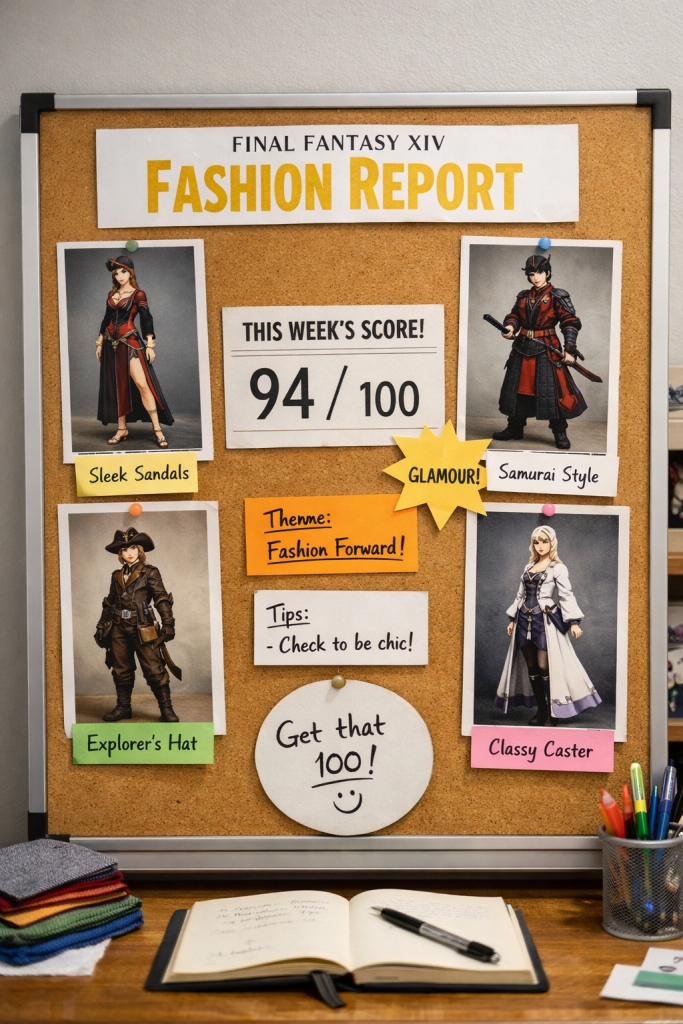 final fantasy 14 fashion report