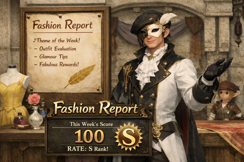 final fantasy 14 fashion report