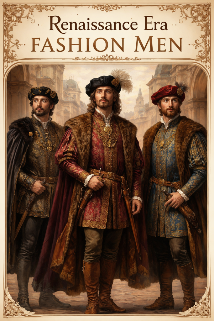 renaissance era fashion men